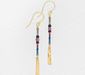 Holly Yashi Dakota Stick Earrings - Desert Rose