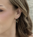 Holly Yashi Dakota Hoop Earrings - Copper Sky