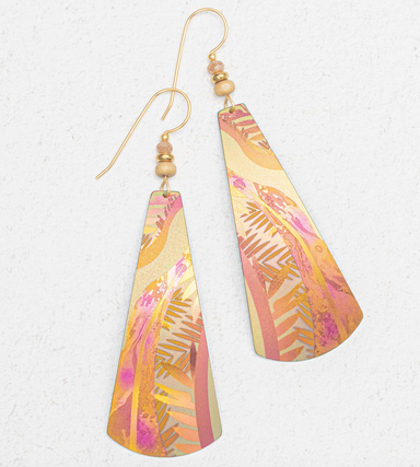 Holly Yashi Gaya Earrings - Tropic Peach