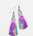 Holly Yashi Gaya Earrings - Tropic Magenta