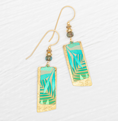 Holly Yashi Davy Earrings - Tropic Green