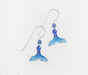 Holly Yashi Whale Tail Earrings - Shore Blue