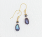 Holly Yashi Delicate Margo Earrings - Peacock and Gold