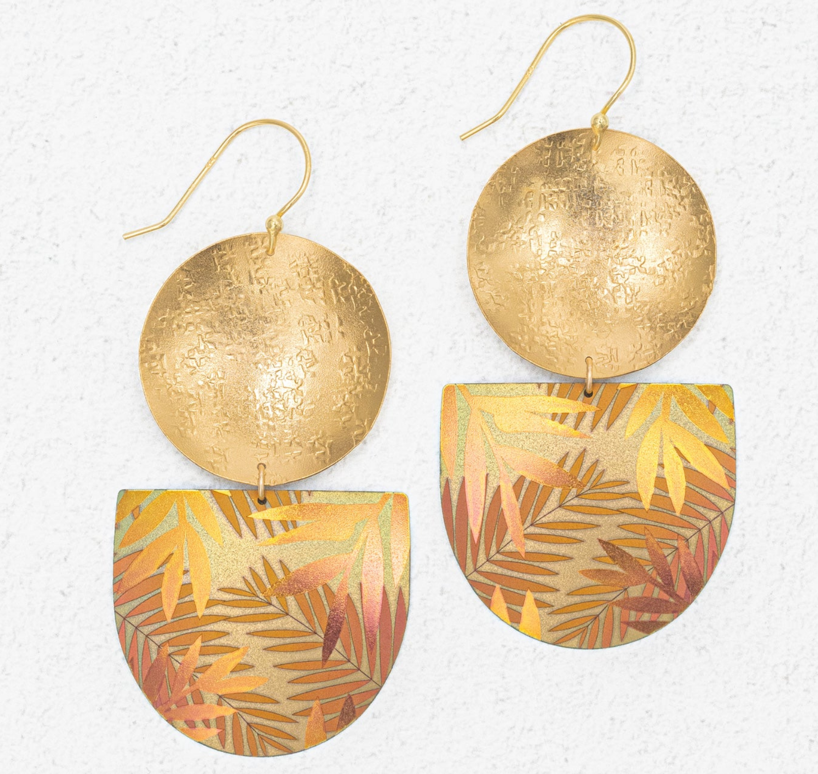 Holly Yashi Soleil Earrings - Tropic Peach