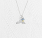 Holly Yashi Whale Tail Pendant Necklace - Silver