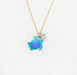 Holly Yashi Sea Turtle Necklace - Lagoon