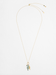 Holly Yashi Triton Pendant Necklace - Sage and Gold