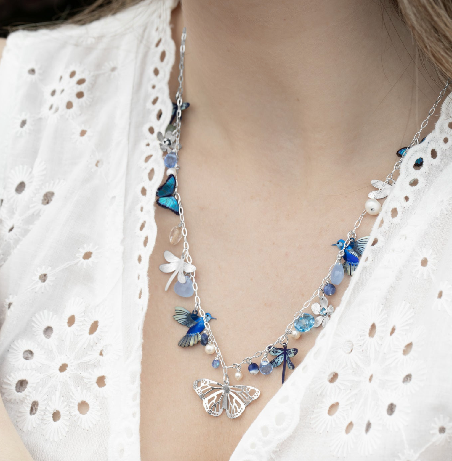 Holly Yashi Garden Party Necklace - Silver