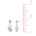 Boma Blooming Oval Earrings with Pink Shell