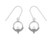 Boma Bohemian Dot Circled Earrings with Mother of Pearl