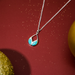 Boma Turquoise Leaf Petal Necklace