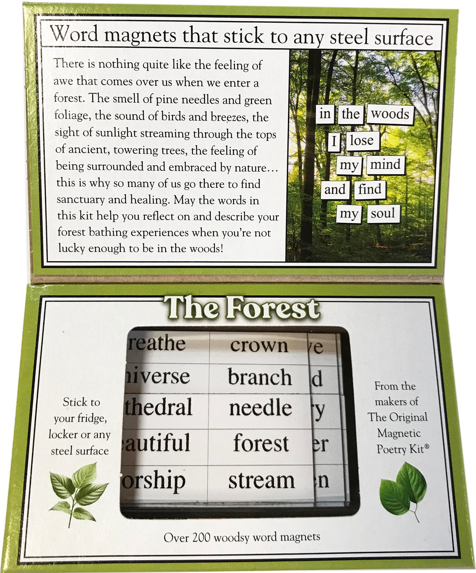 Magnetic Poetry The Forest