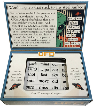 Magnetic Poetry UFO Poet
