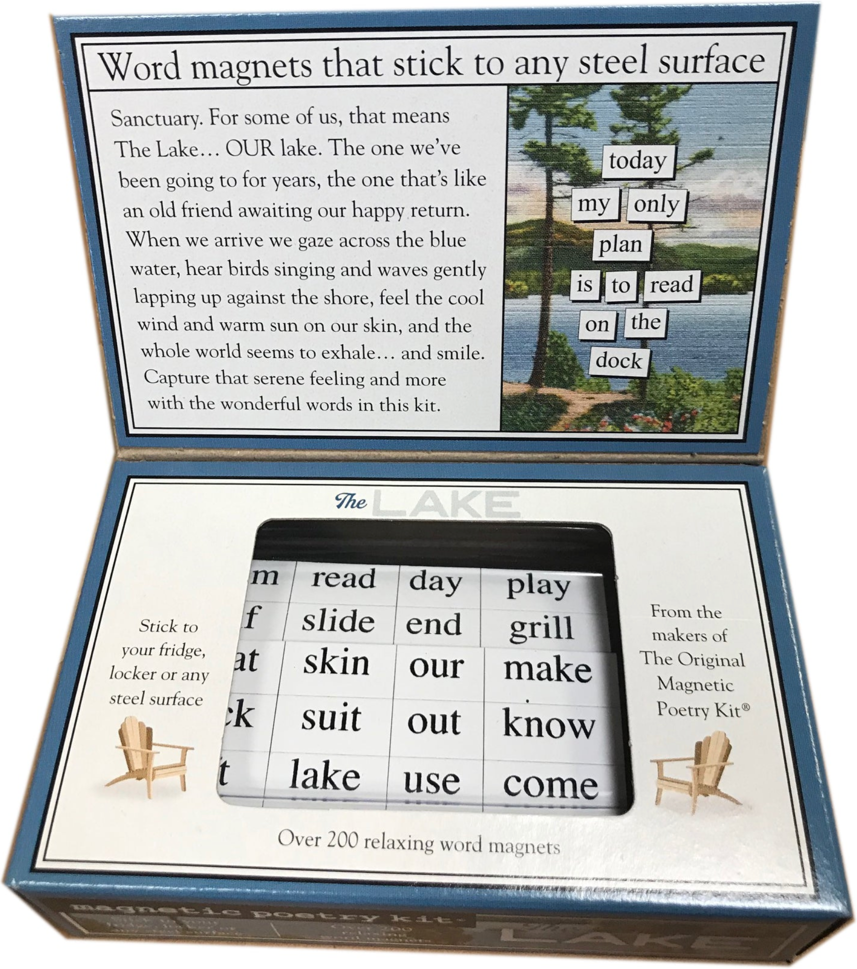 Magnetic Poetry The Lake
