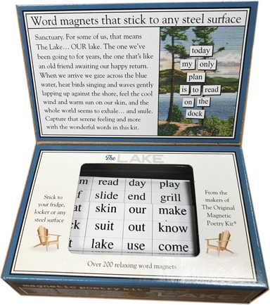Magnetic Poetry The Lake