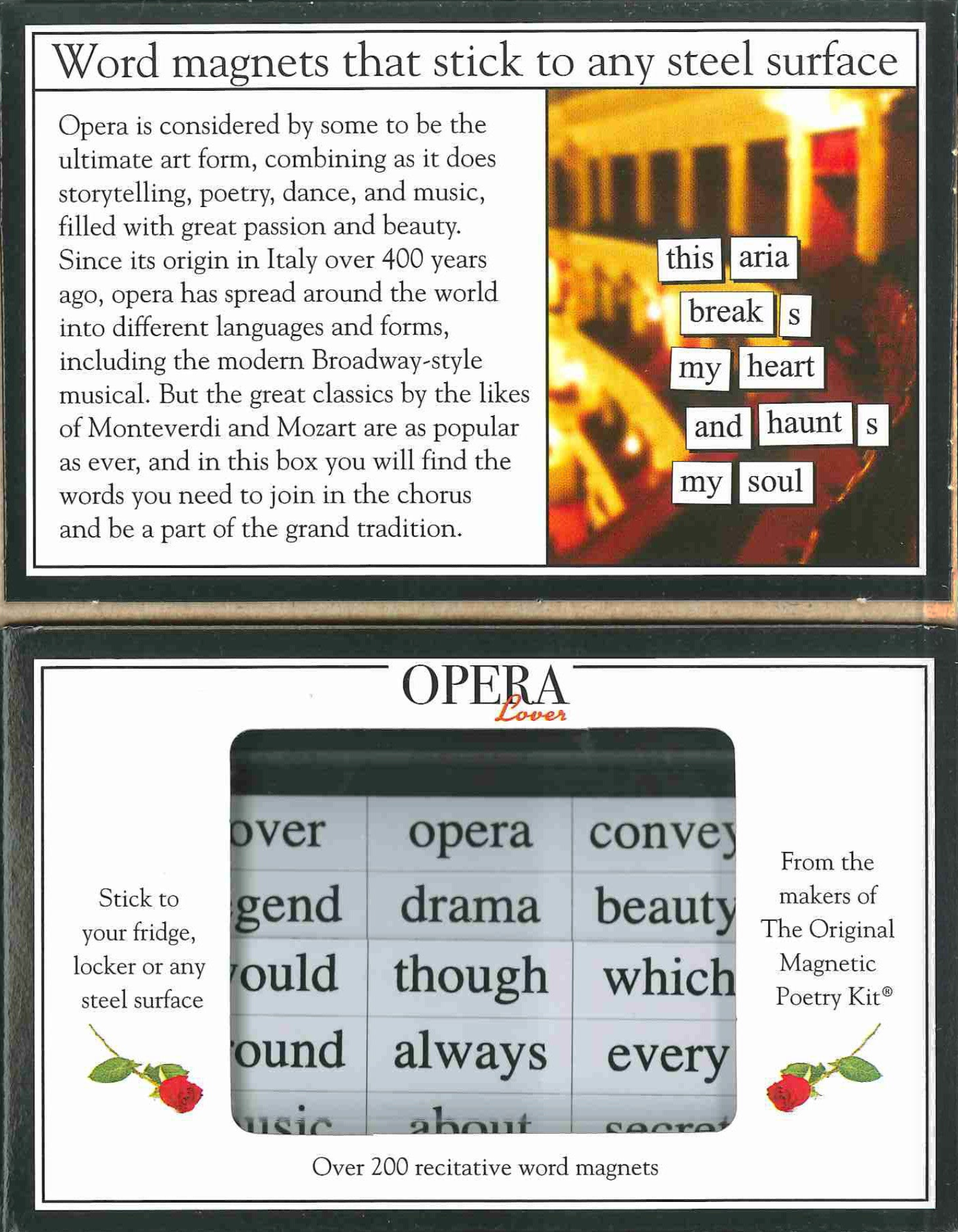 MAGPOET Opera Lover