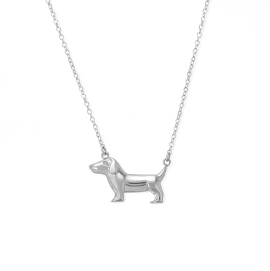 Boma Weenie Dog Necklace