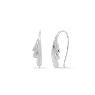 Boma Layered Fluid Pull Through Earrings