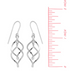 Boma Spiral Ribbon Drop Earrings