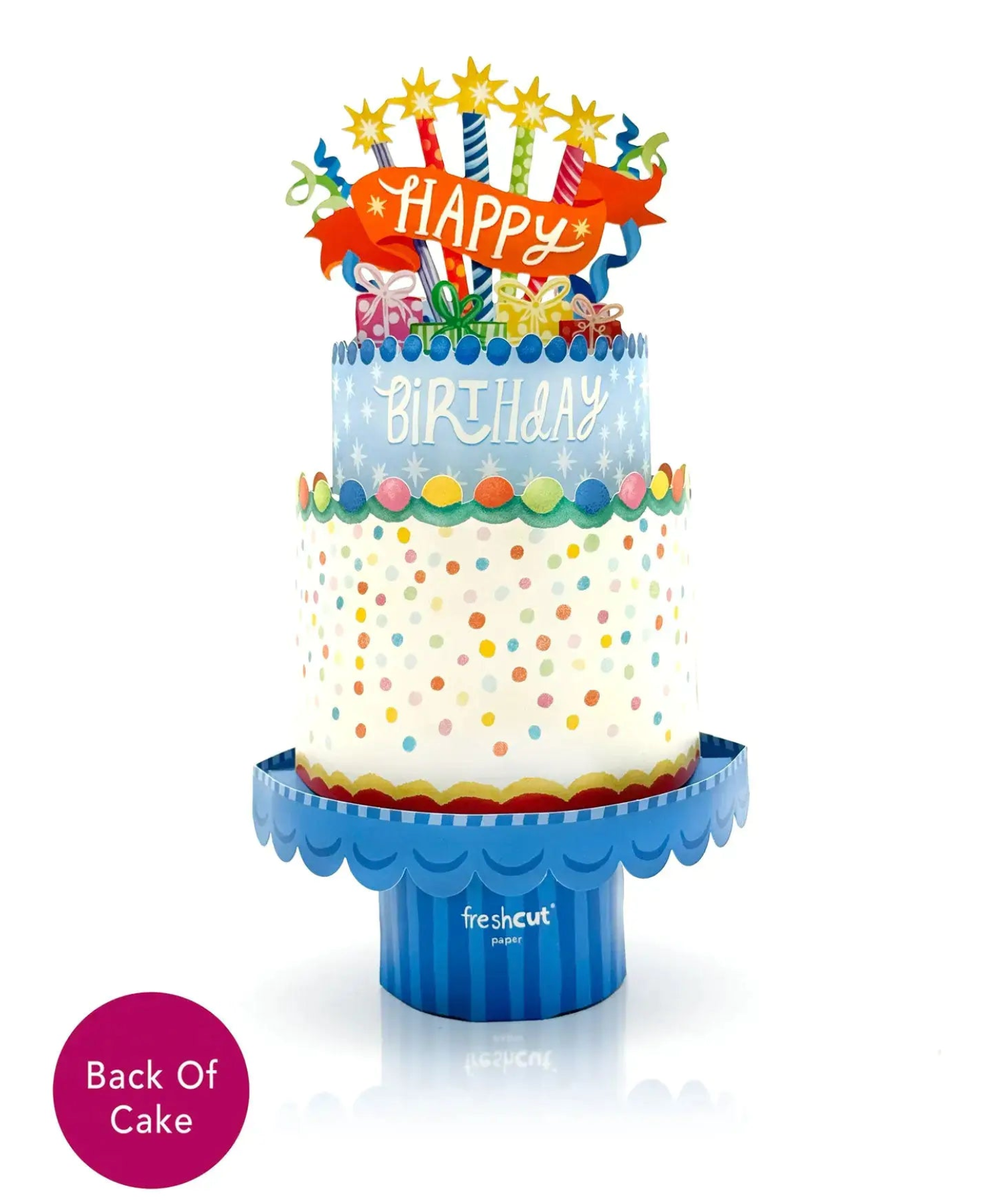 FRCC Confetti Birthday Cake