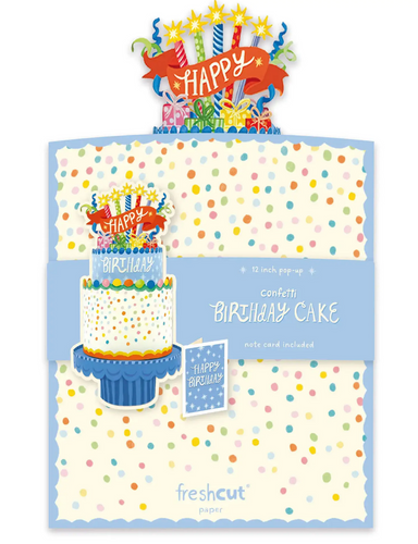FRCC Confetti Birthday Cake