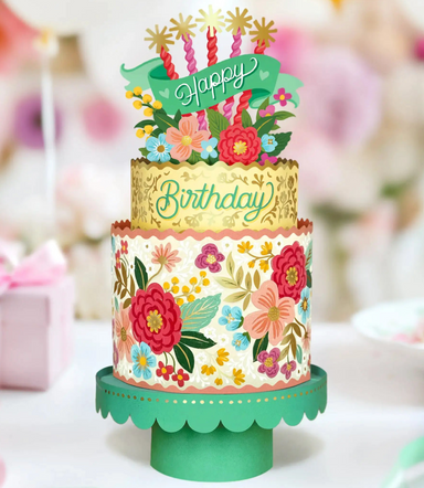 FRCC Blooming Birthday Cake