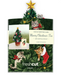 Meowy Christmas Tree Mini Pop Up Greeting Card