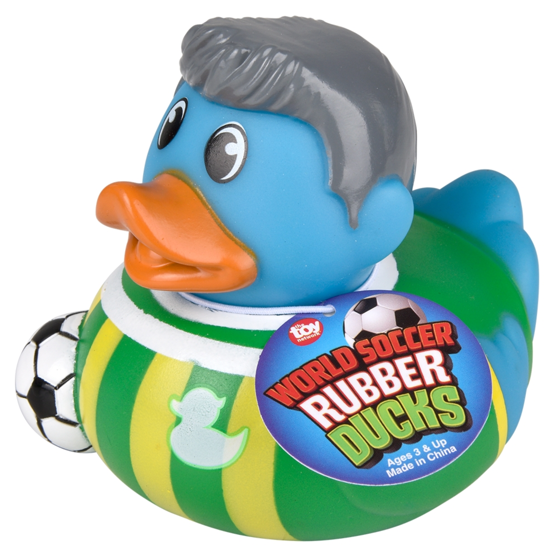 World Cup Soccer Team 3" Rubber Duckies (Single) - Random Team