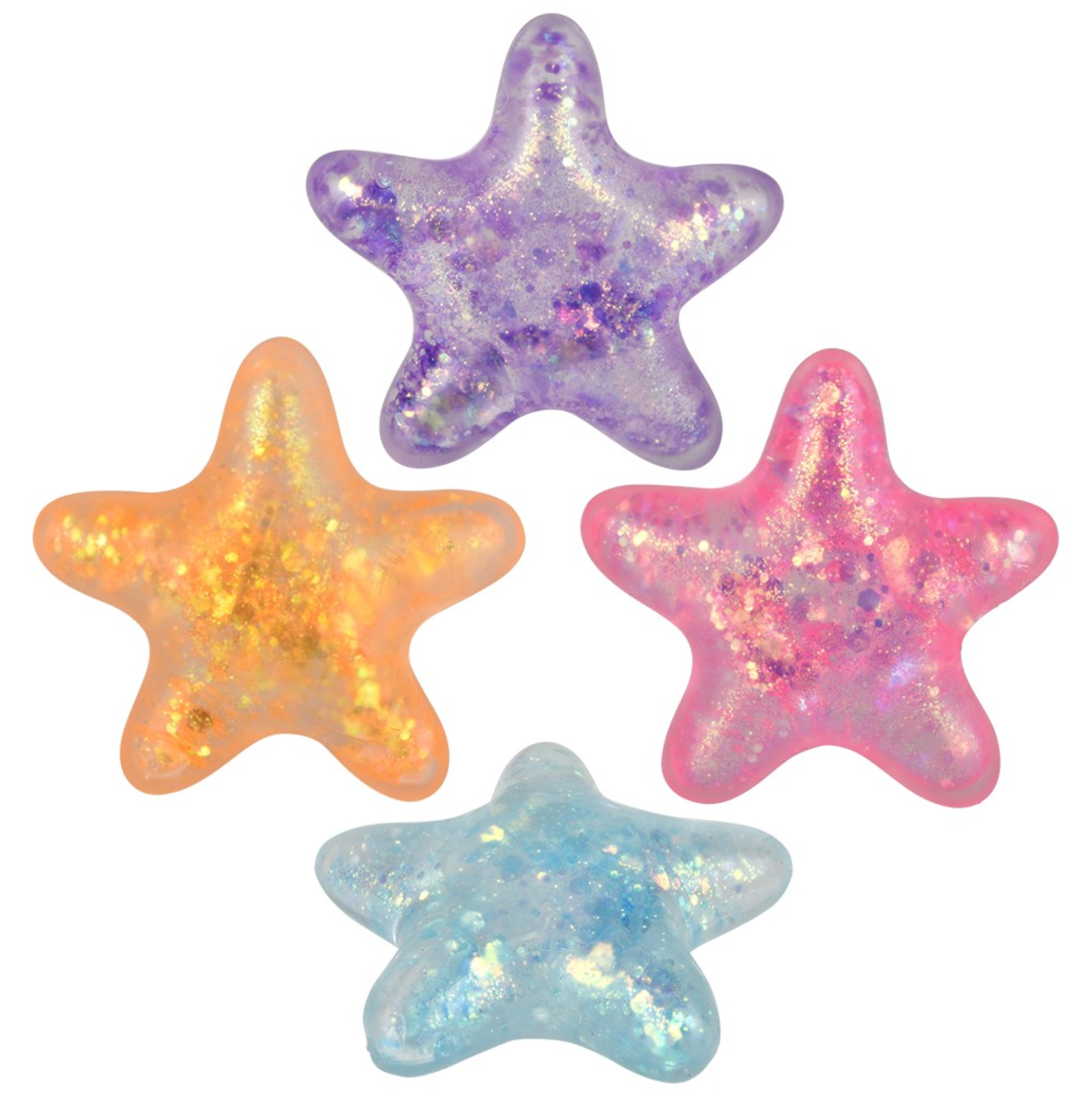 TTN 2.4" Squeezy Sugar Star Fish (Single) - Random Color