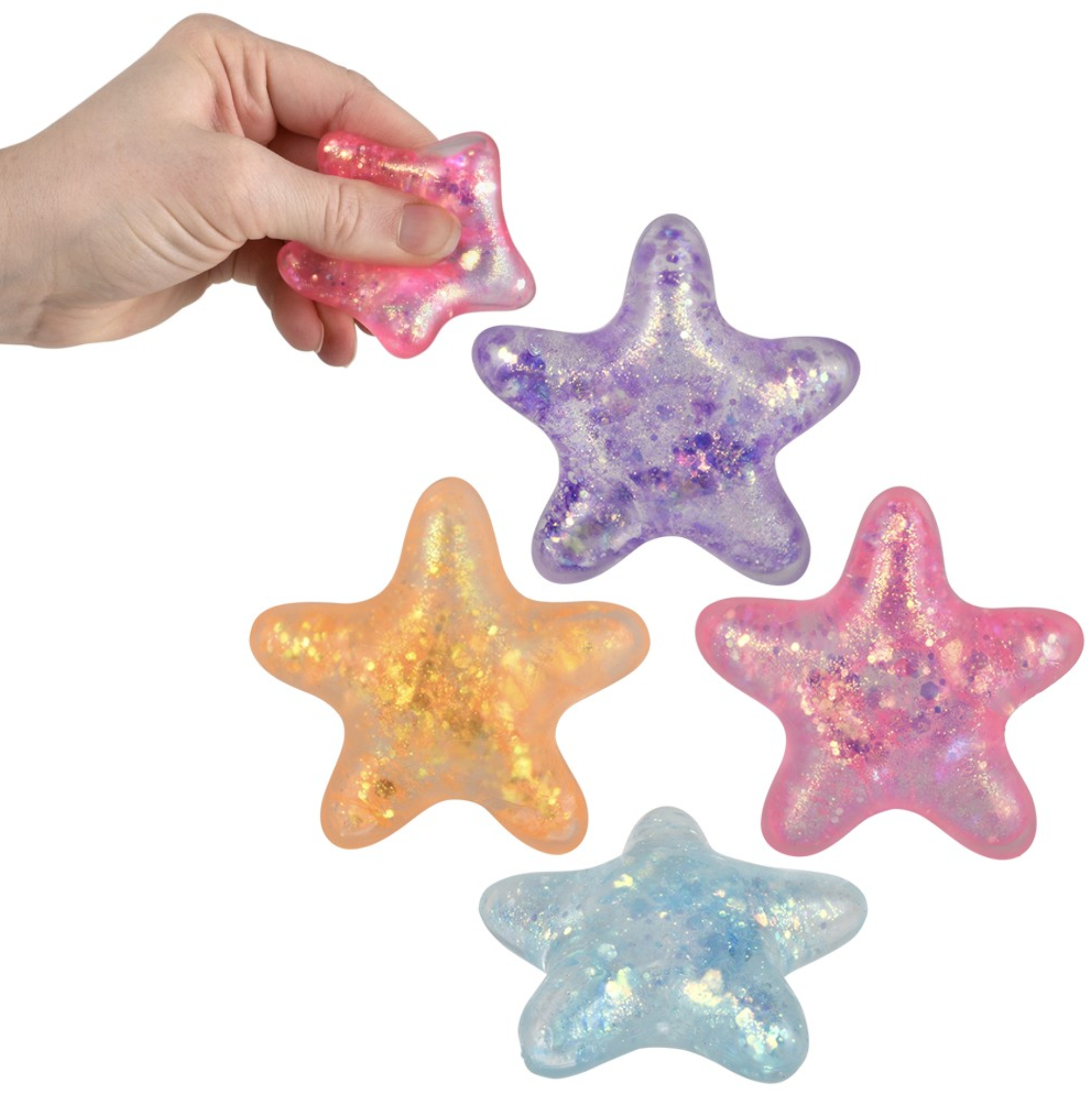 TTN 2.4" Squeezy Sugar Star Fish (Single) - Random Color