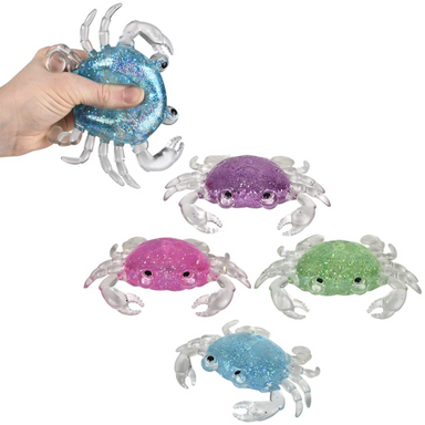 TTN 5" Squeezy Sugar Crab (Single) - Random Color