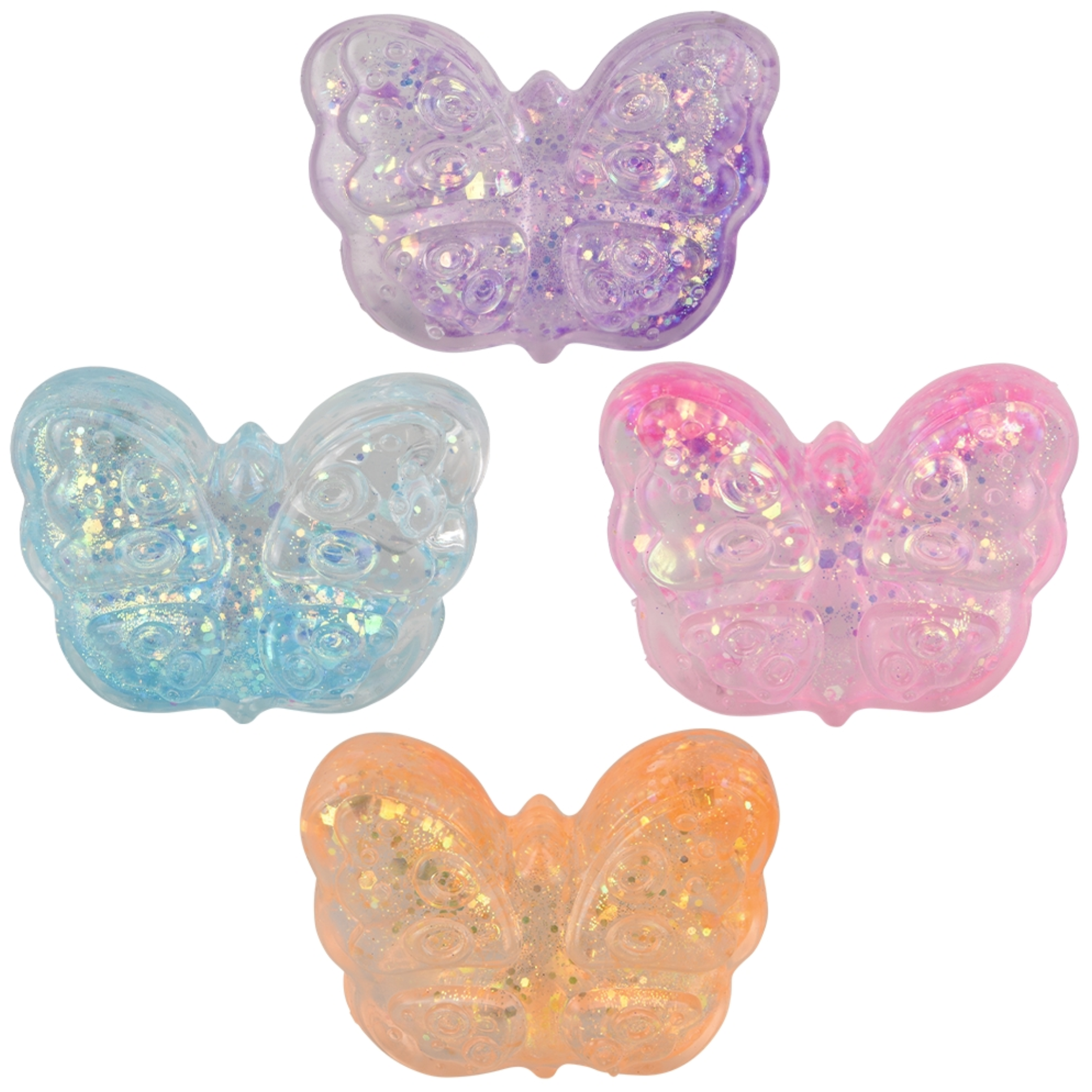 TTN 2.75" Squeezy Sugar Butterfly (Single) - Random Color