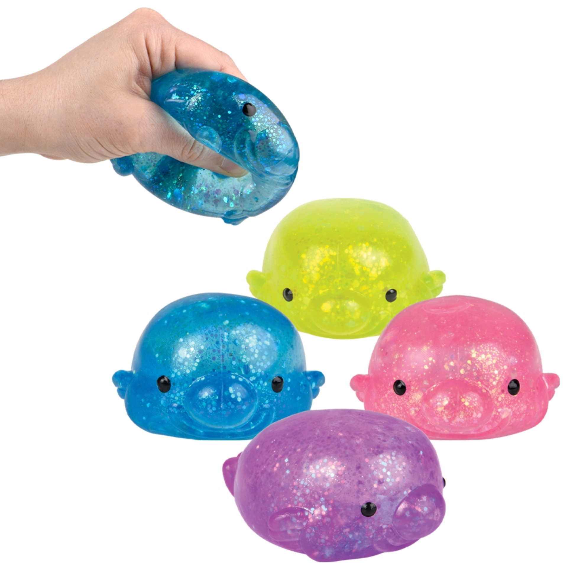 TTN 3" Squeezy Sugar Blob Fish (Single) - Random Color