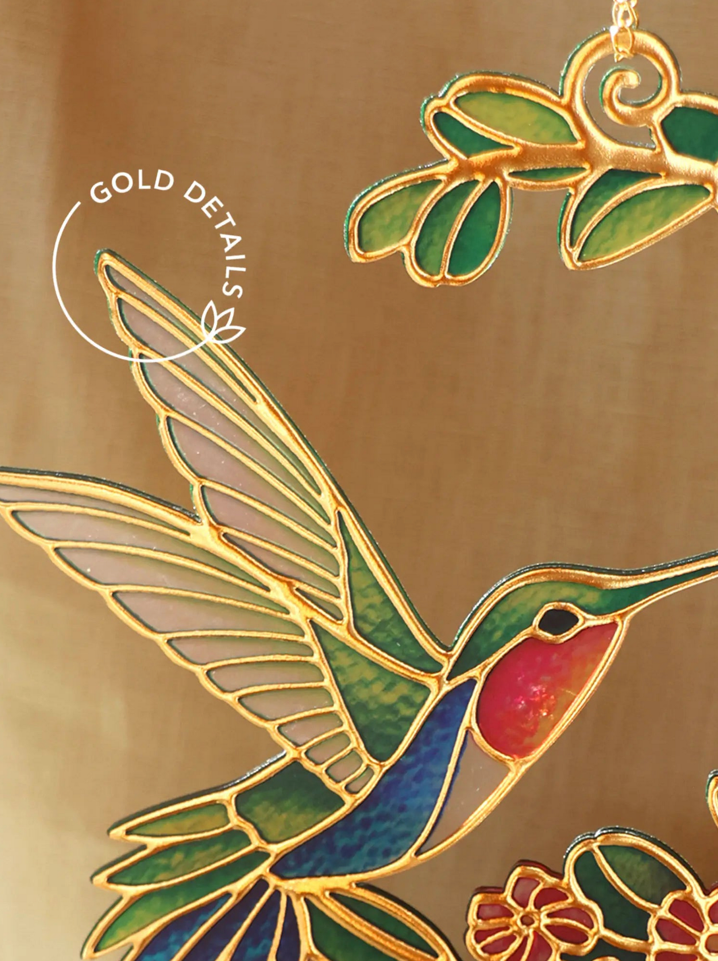 FRCC Hummingbird Oasis Suncatcher