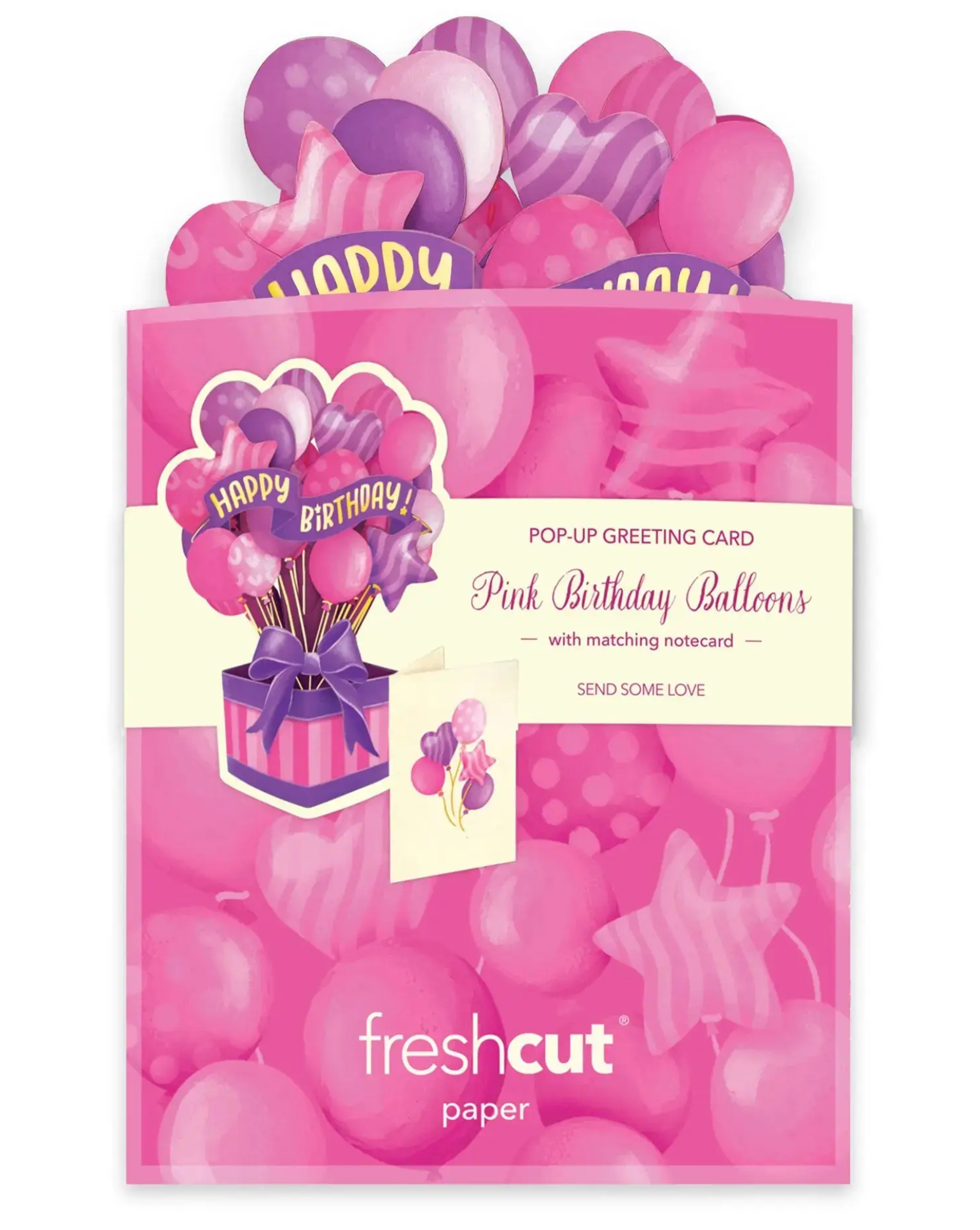 FRCC Mini Pink Birthday Balloons