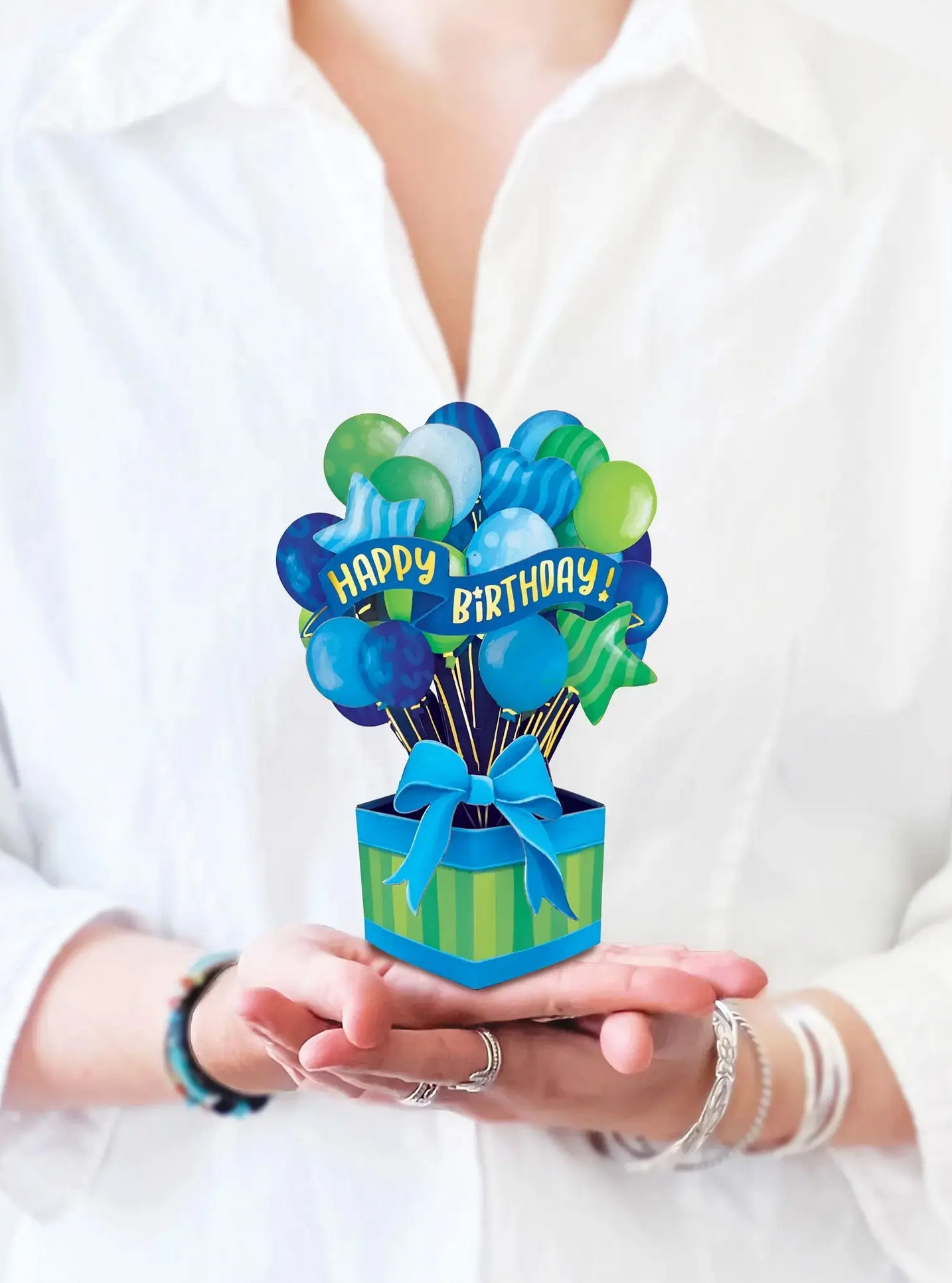 FRCC Mini Blue Birthday Balloons