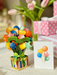 FRCC Mini Multicolored Birthday Balloons