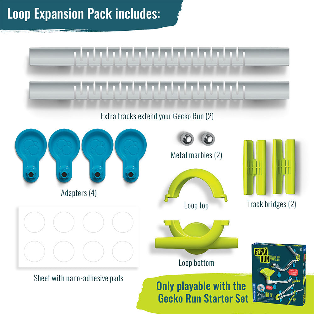 Gecko Run Marble Run Loop Expansion    