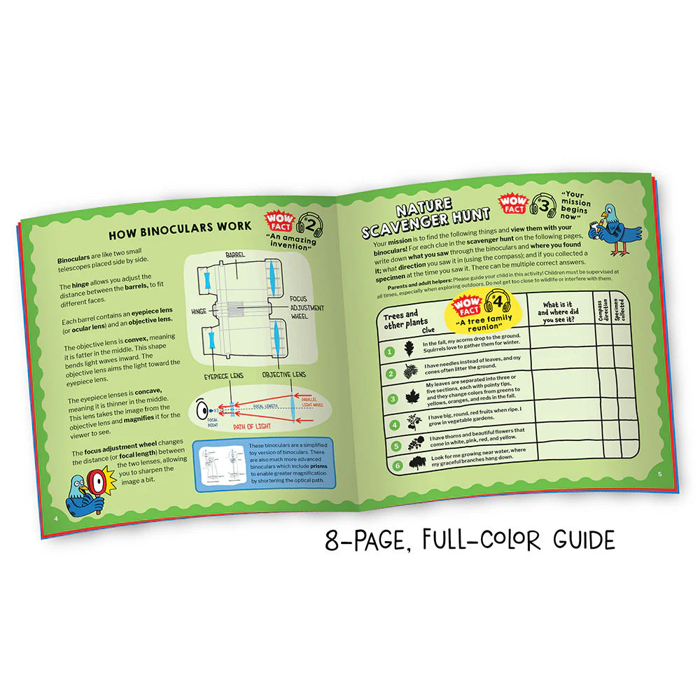 Kids' Binoculars & Nature Explorers Kit