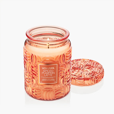 Voluspa Spiced Pumpkin Latte Large Jar Candle