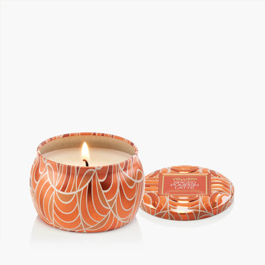 Voluspa Spiced Pumpkin Latte Mini Tin Candle