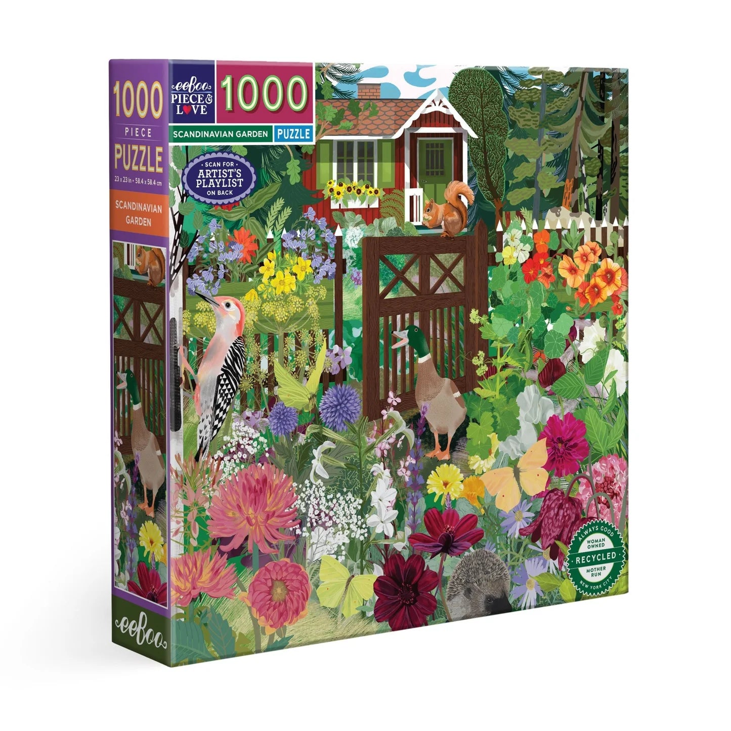 Scandinavian Garden 1000 Piece Puzzle