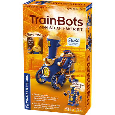 Train Bots - 2 in 1 Steam Maker Kit