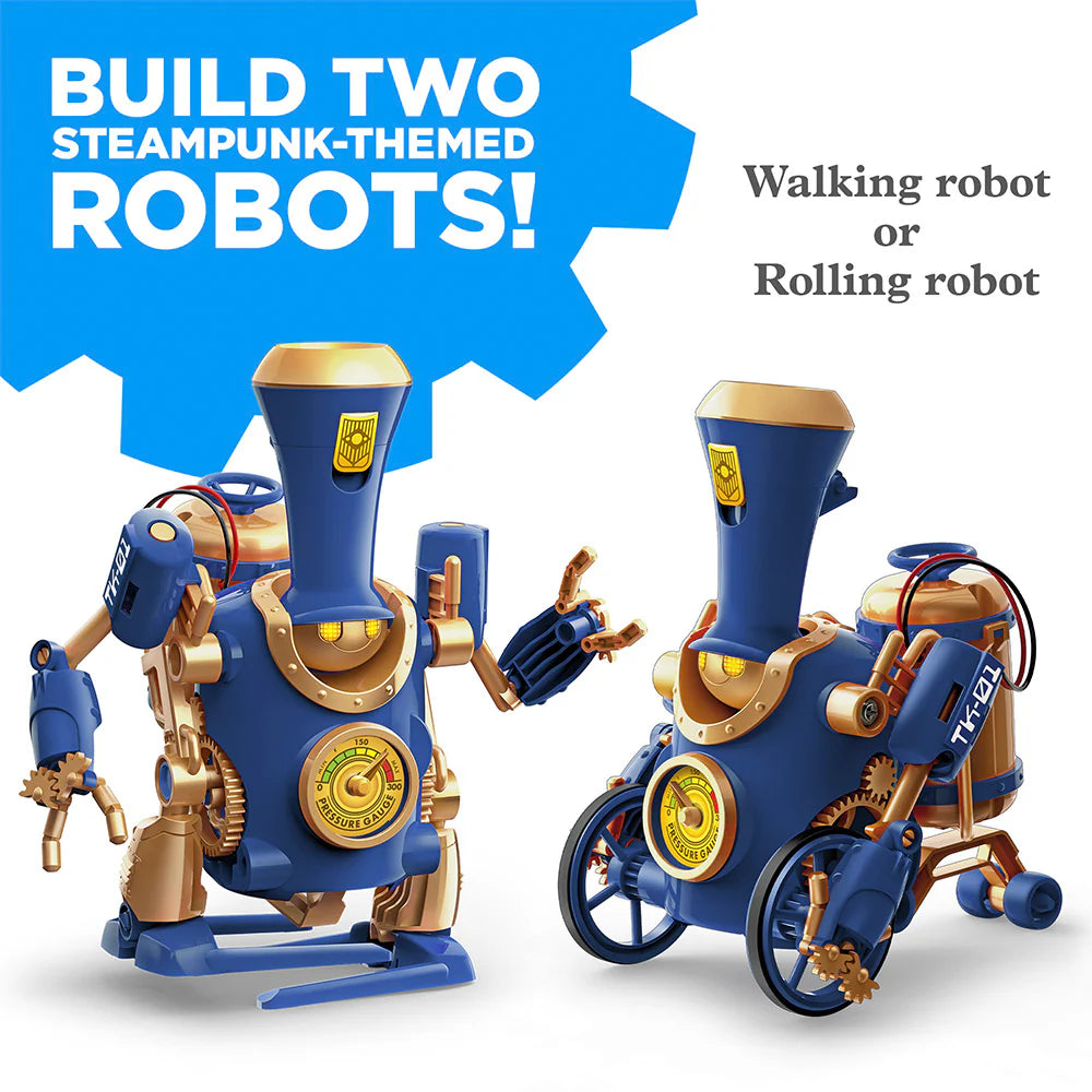 Train Bots - 2 in 1 Steam Maker Kit