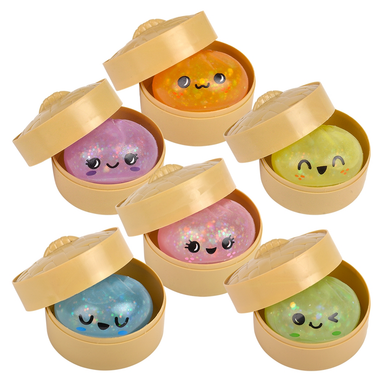 TTN 2" Squeezy Jelly Surprise Dumplings (Single) - Random Color