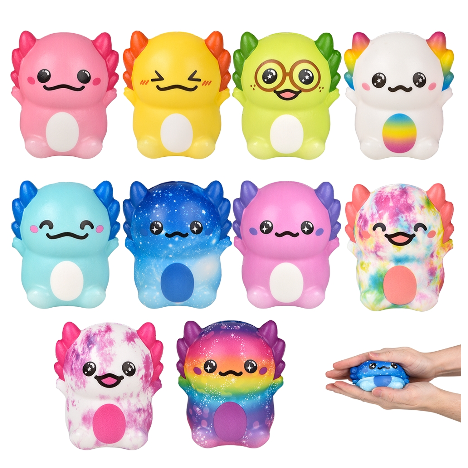 TTN Squish Axolotl (Single) - Random Color