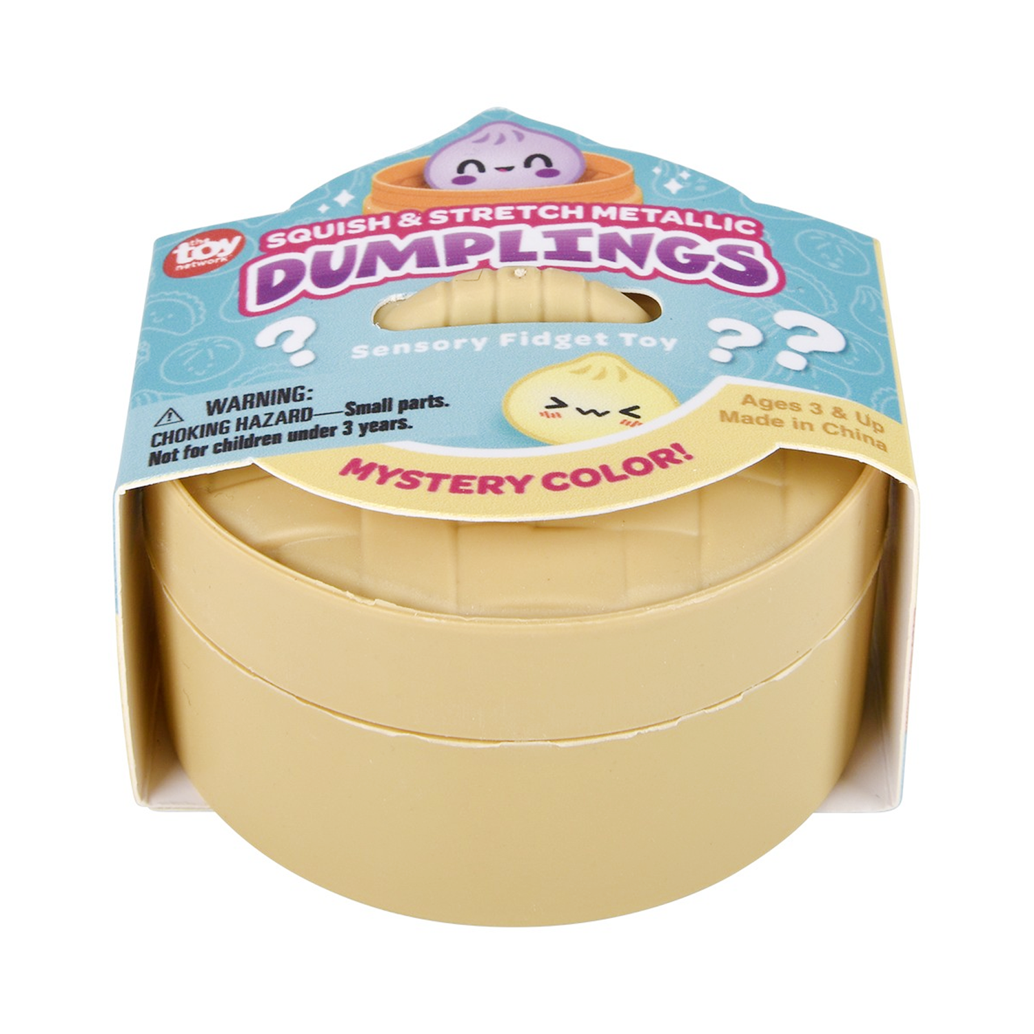 TTN Squish And Stretch Metallic Surprise Dumplings (Single) - Random Color