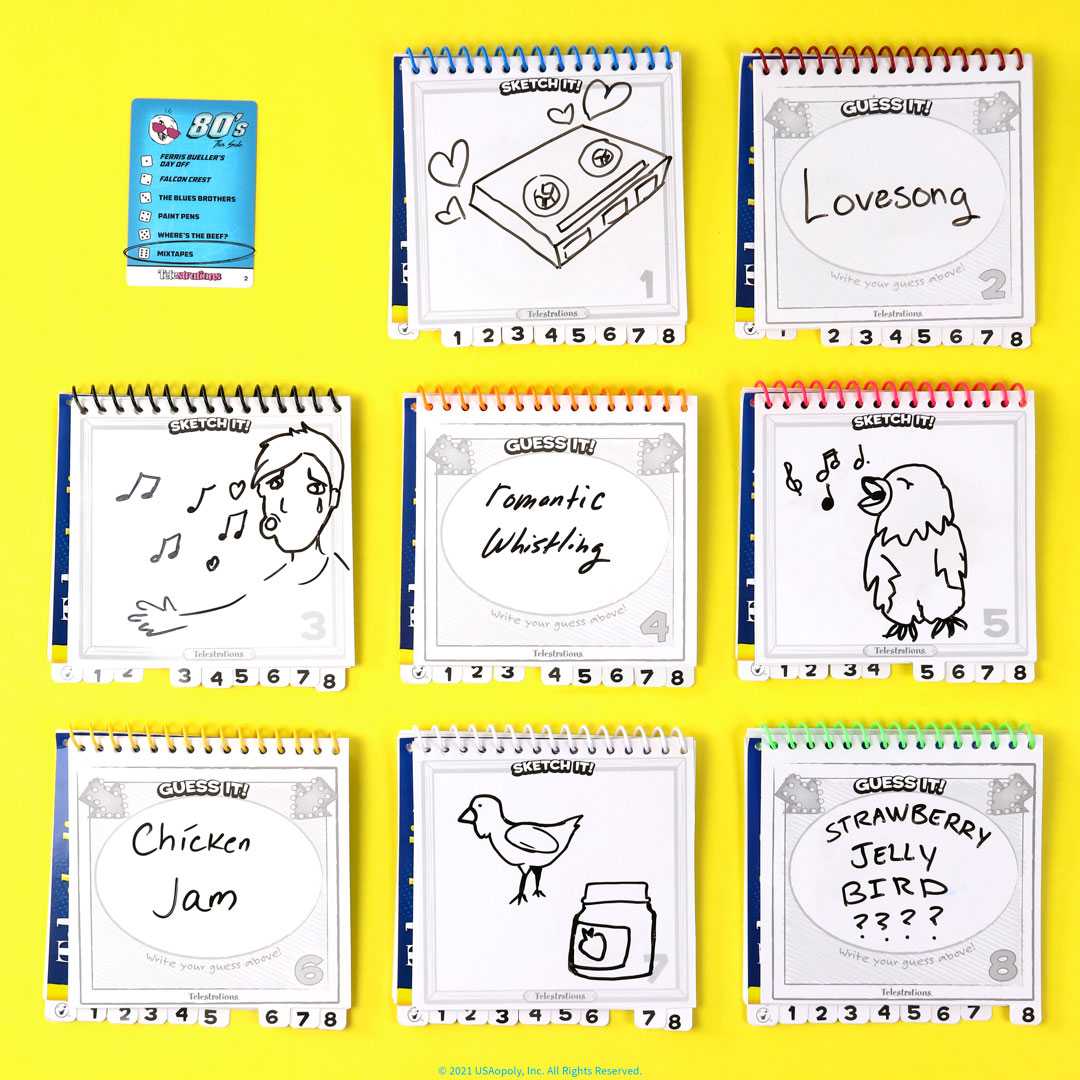 Telestrations 80's and 90's Expansion Pack