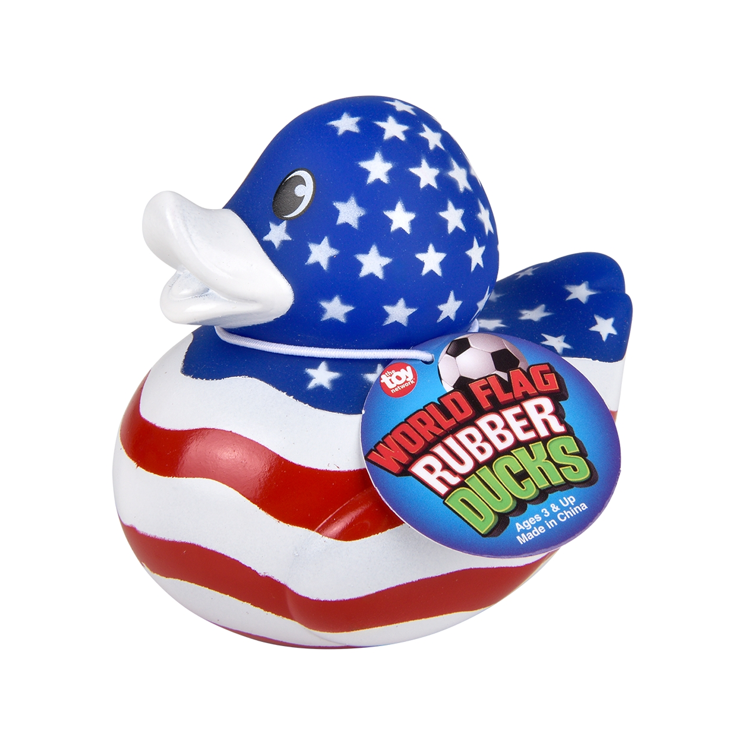 TTN World Flag Rubber Duckies (Single) - Random Color