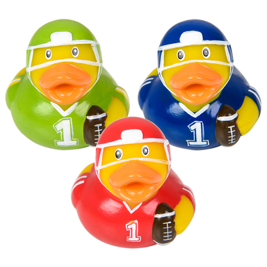 Football Rubber Duckies (Single) - Random Color